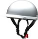 LEAD 摩托车头盔 CROSS 半盔型 CR-740 银色 均码 57厘米-60厘米以下