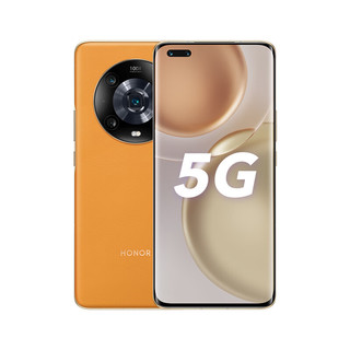 HONOR 荣耀 Magic4 Pro 5G手机 12GB+512GB 燃橙