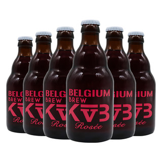Keizerrijk 布雷帝国 玫瑰红啤酒 精酿 啤酒 330ml*6瓶 整箱装 比利时进口