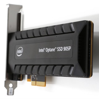 英特尔（Intel）  Optane傲腾 PCI-E/U.2 NVME固态硬盘 傲腾 905P 960G插卡式