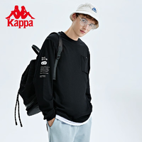 抖音超值购：Kappa 卡帕 男针织卫衣休闲圆领长袖T恤K0C52TC70