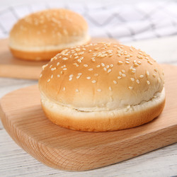 金麦嘉 汉堡胚汉堡包家用商用面包胚皮家庭装早餐汉堡半成品即食整箱食材