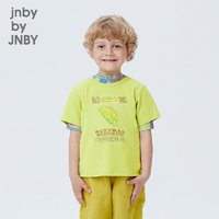 jnby by JNBY 江南布衣童装 [断色断码清仓]江南布衣童装T恤短袖宽松男女童儿童jnbybyjnby