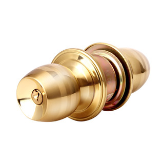 BLOSSOM 梅花 球形锁木门锁 铜锁房门锁室内门锁通用型5831铜