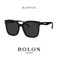 抖音超值购：BOLON 暴龙 眼镜2023新品偏光太阳镜时尚板材潮墨镜男女款3118