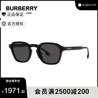 BURBERRY 博柏利 眼镜太阳镜男时尚不规则墨镜0BE4378U