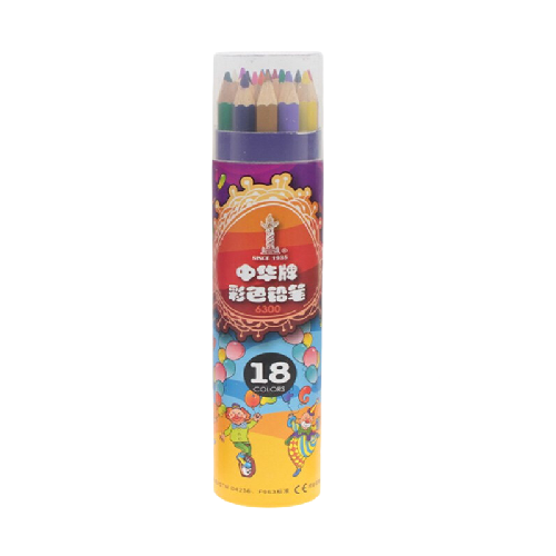 CHUNGHWA 中华牌 6300 彩色铅笔 HB 18色