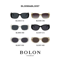 抖音超值购：BOLON 暴龙 眼镜2023新款小框太阳镜时尚偏光女款方框墨镜3096