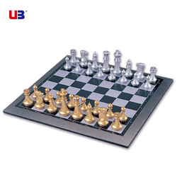 UB 友邦 磁性国际象棋金银色2908A