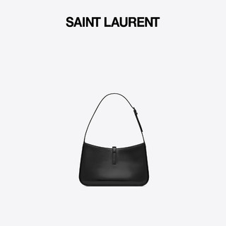 SAINT LAURENT 圣罗兰 女士牛皮革单肩包 657228AAB9G1000 黑色 中号