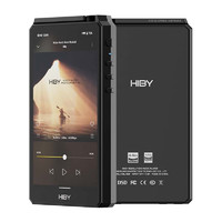 HiBy R6 III三代高解析度无损音乐HiFi播放器MP3安卓12蓝牙WiFi随身听国砖海贝 黑色