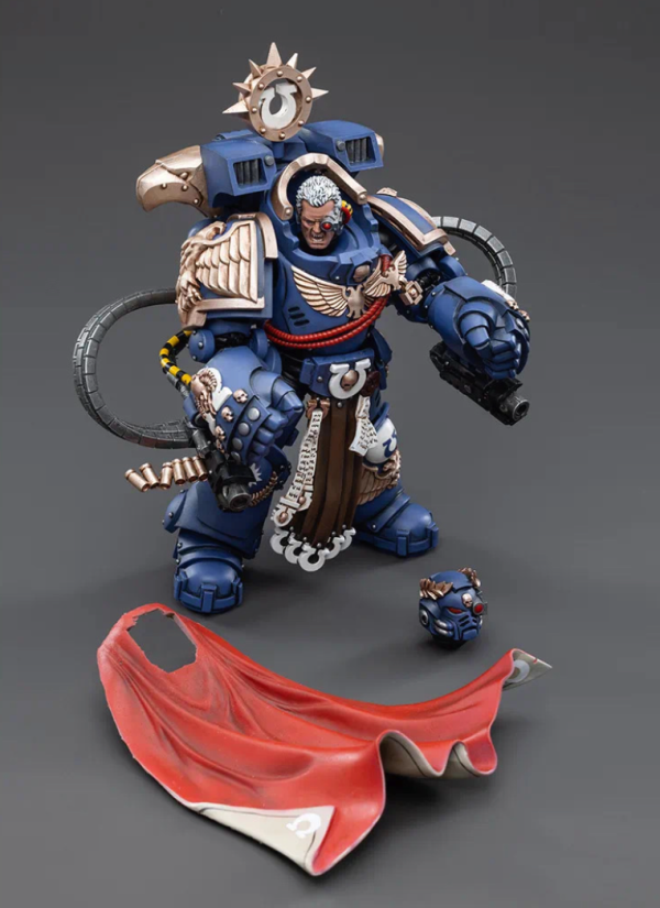 joytoy 暗源 战锤40k 极限战士战团长 马涅乌斯 卡尔加 1:18 可动人偶