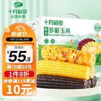 十月稻田 鲜食多彩玉米 2.14kg