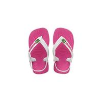 Havaianas 哈瓦那 男女童通用人字拖鞋 4140577-0064 紫红色 19码