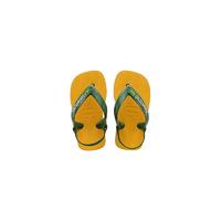 Havaianas 哈瓦那 男女童通用人字拖鞋 4140577-1652 巴西黄 19码