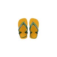 Havaianas 哈瓦那 男女童通用人字拖鞋 4140577-1652 巴西黄 22码