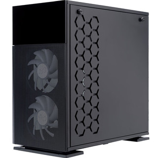 InWin 迎广 327黑色电脑 主机箱（支持MATX主板/240水冷排/高规格显卡）