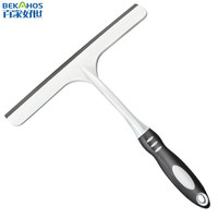 BEKAHOS 百家好世 家用玻璃刮小窗刮清洁工具汽车刮水刮窗器单面擦窗神器 颜色随机