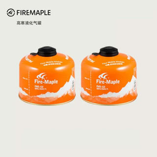 Fire-Maple 火枫 G2气瓶（单瓶燃烧76分钟）*2