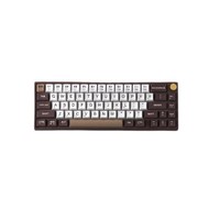 EWEADN 前行者 C65 三模机械键盘 65键 褐棕灰-抹茶轴