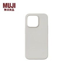 MUJI 無印良品 无印良品 MUJI 手机壳 苹果iphone14手机壳 灰白色