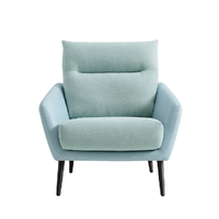 LINSY 林氏家居 DY19 皮艺单人沙发