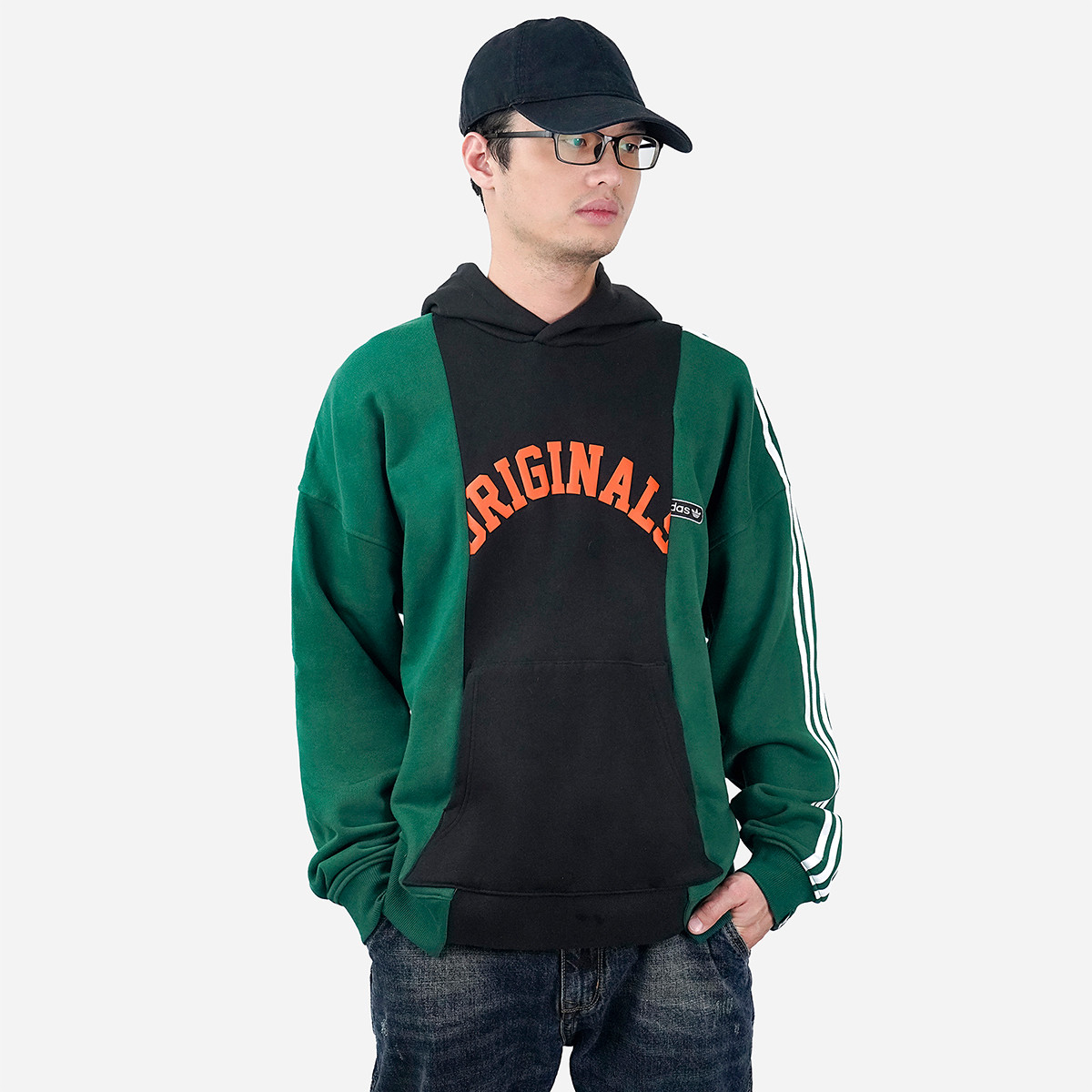 adidas ORIGINALS ORIGINALS MR HOODY 男士连帽卫衣 HC0375