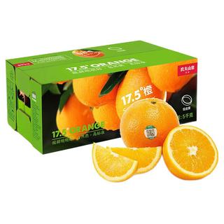 17.5°橙 脐橙 铂金果 5kg 礼盒装