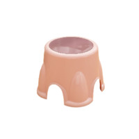 好尔 时尚创意小板凳 高20.5cm北欧粉