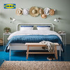 IKEA 宜家 奈斯顿欧式铁艺床单人床床架0.9米