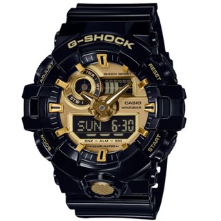 CASIO 卡西欧 G-SHOCK系列 53.4毫米电子腕表 GA-710GB-1A