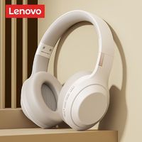 Lenovo 联想 蓝牙耳机头戴式耳机无线笔记本电脑专用运动降噪耳麦超长待机