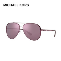 MICHAEL KORS 迈克·科尔斯 MK墨镜女款飞行员时尚金属框板材太阳镜眼镜0MK1101B