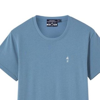 JOCKEY 男士圆领短袖T恤 JM1294085 蓝色凉感 XXL