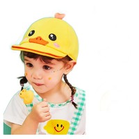 柠檬宝宝 儿童小黄鸭遮阳帽