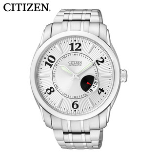 CITIZEN 西铁城 NJ0020-51F 男士机械表 防水 黑盘