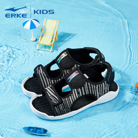 抖音超值购：ERKE 鸿星尔克 童鞋男童2023夏沙滩鞋中大童儿童男孩防滑运动凉鞋