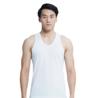 YOUR SUN 宜而爽 男士纯棉背心 1941211-3 白色 XXXL 3件装