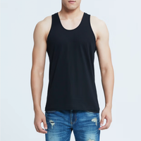 YOUR SUN 宜而爽 男士纯棉背心 1941211-3 黑色+麻灰色+白色 XXXL 3件装