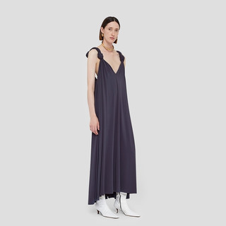 JIL SANDER 女士长款吊带连衣裙 J02CT0189_J66280 灰色 30