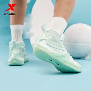 XTEP 特步 鏖战丨特步男鞋篮球鞋男2023夏季耐磨运动鞋专业碳板实战篮球鞋