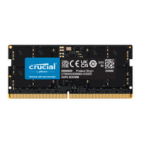 Crucial 英睿达 DDR5 5200MHz 笔记本内存 普条 黑色 32GB CT32G52C42S5