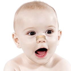 Care1st 嘉卫士 通气鼻贴儿童宝宝冷敷贴弹力扩张鼻腔20片装小童S型1-3岁
