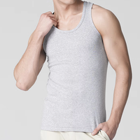 Nan ji ren 南极人 男士纯棉背心 NMP8F500310704 灰色 XL