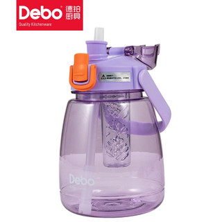Debo 德铂 DEP-DS325 塑料杯 1.2L 紫色