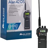 MIDLAND Alan 42 DS、CB 手持收音机4W 调幅/调频