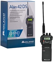 MIDLAND Alan 42 DS、CB 手持收音机4W 调幅/调频