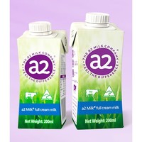 PLUS会员：a2 艾尔 澳大利亚原装进口牛奶 200ml*24盒