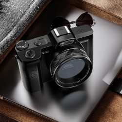 七彩e族彩族微单相机入门级学生单反5k高清摄影直播vlog标配uv镜头