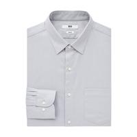 UNIQLO 优衣库 男士长袖衬衫 448270 灰色 XXXL